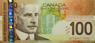 Canada 100 Dollars, 2009 image