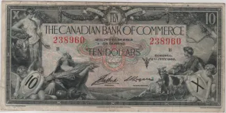 Canada 10 Dollars, 1935 obverse