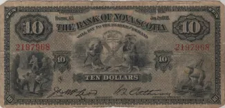 Canada 10 Dollars, 1935 obverse