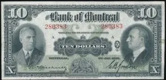 Canada 10 Dollars, 1938 obverse