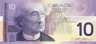 Canada 10 Dollars, 2004 image