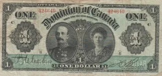 Canada 1 Dollar, 1911 image