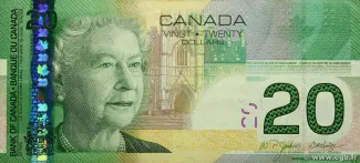 Canada 20 Dollars, 2011 image