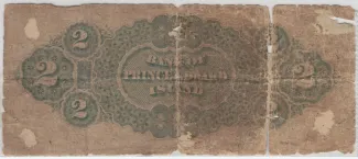 Canada 2 Dollars, 1872-1877 reverse