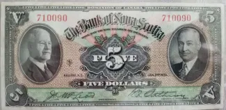 Canada 5 Dollars, 1935 obverse