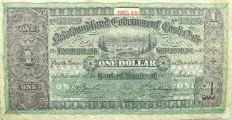 Canadian provinces 1 Dollar, 1910-1913 obverse