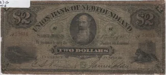 Canadian provinces 2 Dollars, 1882 obverse