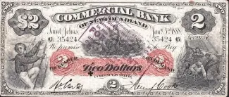 Canadian provinces 40 Cents, 1894 obverse