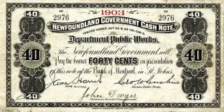 Canadian provinces 40 Cents, 1901-1908 obverse