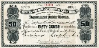 Canadian provinces 50 Cents, 1901-1902 obverse