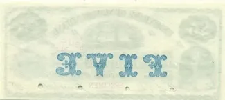 Canadian provinces 5 Liri, 1865-1883 reverse