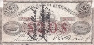 Canadian provinces 5 Pounds, 1867 obverse