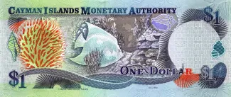 Cayman Islands 1 Dollar, 2003 P-30 reverse