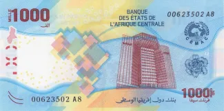 Central African States 1.000 Francs, 2020 image