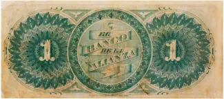 Chile 1 Peso, 1877 reverse