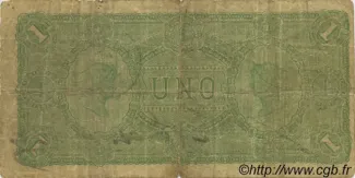 Chile 1 Peso, 1878-1879 reverse