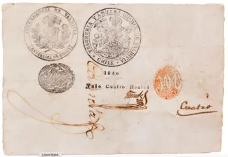 Chile 4 Reales, 1840 image