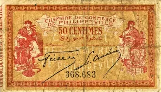 Constantine, Department of 50 Centimes, 1914 obverse