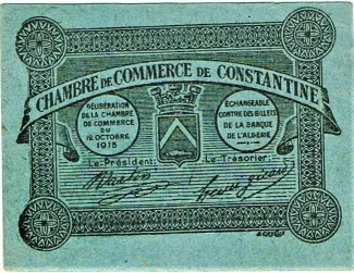 Constantine, Department of 5 Centimes, 1915 obverse