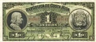 Costa Rica 1 Colón, 1903 image