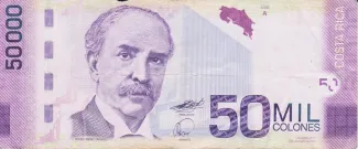 Costa Rica 50.000 Colones, 2009 image