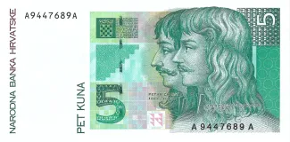 Croatia 5 Kuna, 1993 image