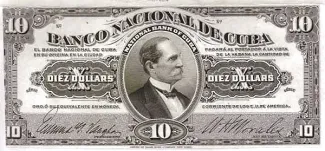 Cuba 10 Dollars, 1905 P-68