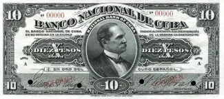 Cuba 10 Pesos, 1905 image