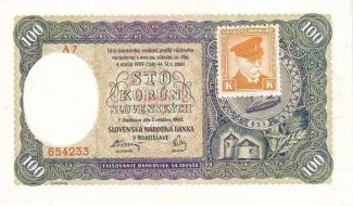 Czechoslovakia 100 Korun, 1940 image