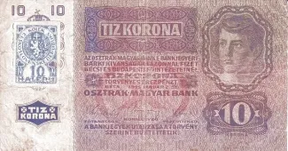 Czechoslovakia 10 Korun, 1919 obverse