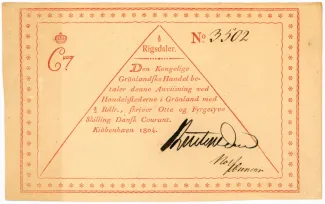 Denmark 1/2 Rigsdaler - Christian VII, 1804 obverse