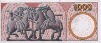 Denmark 1.000 Kroner, 1998 reverse