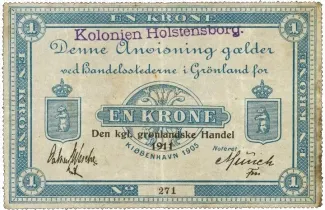 Denmark 1 Krone, 1911 obverse