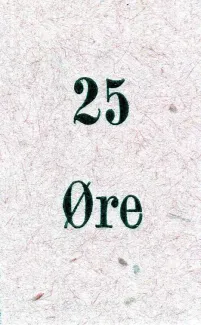 Denmark 25 Øre, 1910-1926 obverse