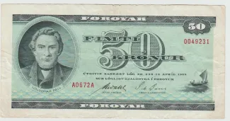 Denmark 50 Krónur, 1949 obverse