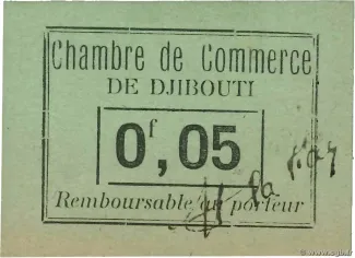 Djibouti 5 Centimes, 1919 image