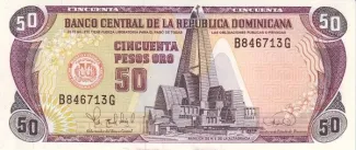 Dominican Republic 50 Pesos, 1995 obverse