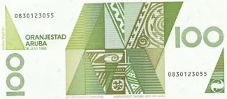 Dutch Caribbean 100 Florin, 1993 reverse