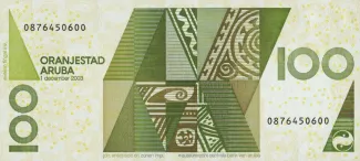 Dutch Caribbean 100 Florin, 2003-2012 reverse