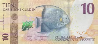 Dutch Caribbean 10 Caribbean Guilder, 2025 obverse