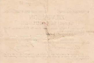 Dutch Caribbean 1 Gulden, 1914 reverse