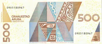 Dutch Caribbean 500 Florin, 2003 reverse