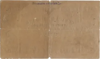 Dutch Caribbean 50 Gulden, 1879-1913                (1879-1914) reverse