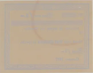 Dutch Caribbean 5 Gulden, 1827 reverse