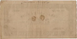 Dutch Caribbean 5 Gulden, 1879-1909 reverse