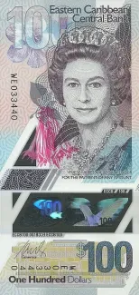 Eastern Caribbean States 100 Dollars, 2019 image