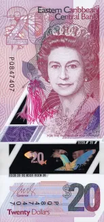 Eastern Caribbean States 20 Dollars, 2019 image