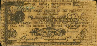 Eastern Samar 2 Pesos, 1943 obverse