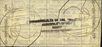 Eastern Samar 2 Pesos, 1943 reverse