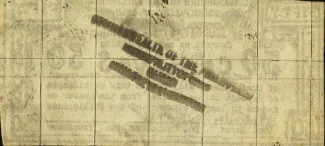 Eastern Samar 50 Centavos, 1943 reverse